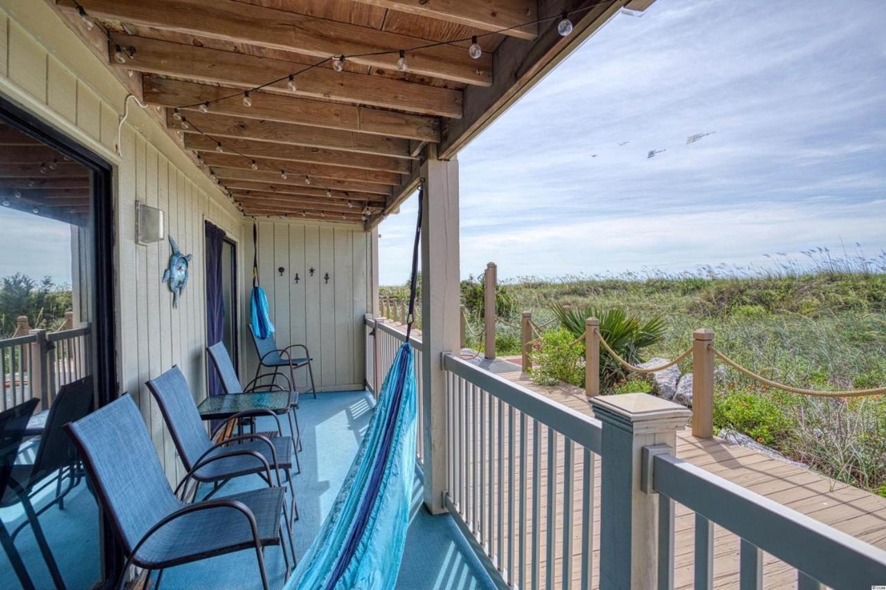 Beautiful Beachfront-Oceanfront First Floor 2Br 2Ba Condo In Cherry Grove, North Myrtle Beach! Renovated With A Fully Equipped Kitchen, 3 Separate Beds, Pool, Private Patio & Steps To The Sand! 외부 사진