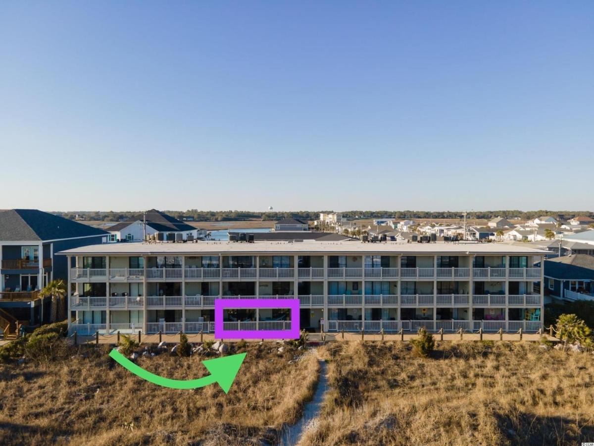 Beautiful Beachfront-Oceanfront First Floor 2Br 2Ba Condo In Cherry Grove, North Myrtle Beach! Renovated With A Fully Equipped Kitchen, 3 Separate Beds, Pool, Private Patio & Steps To The Sand! 외부 사진